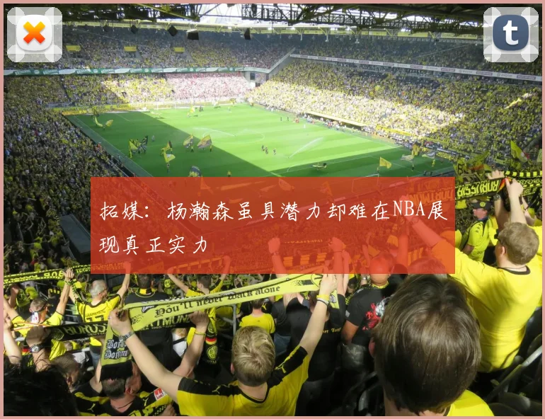拓媒：杨瀚森虽具潜力却难在NBA展现真正实力